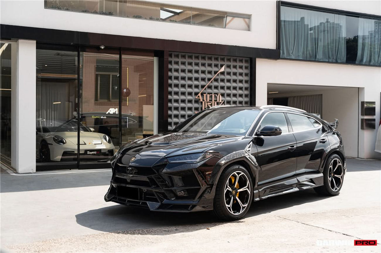 DarwinPRO 2018-2025 Lamborghini URUS BKSS Part Carbon Fiber Side Skirts | Fits URUS, S, Performante