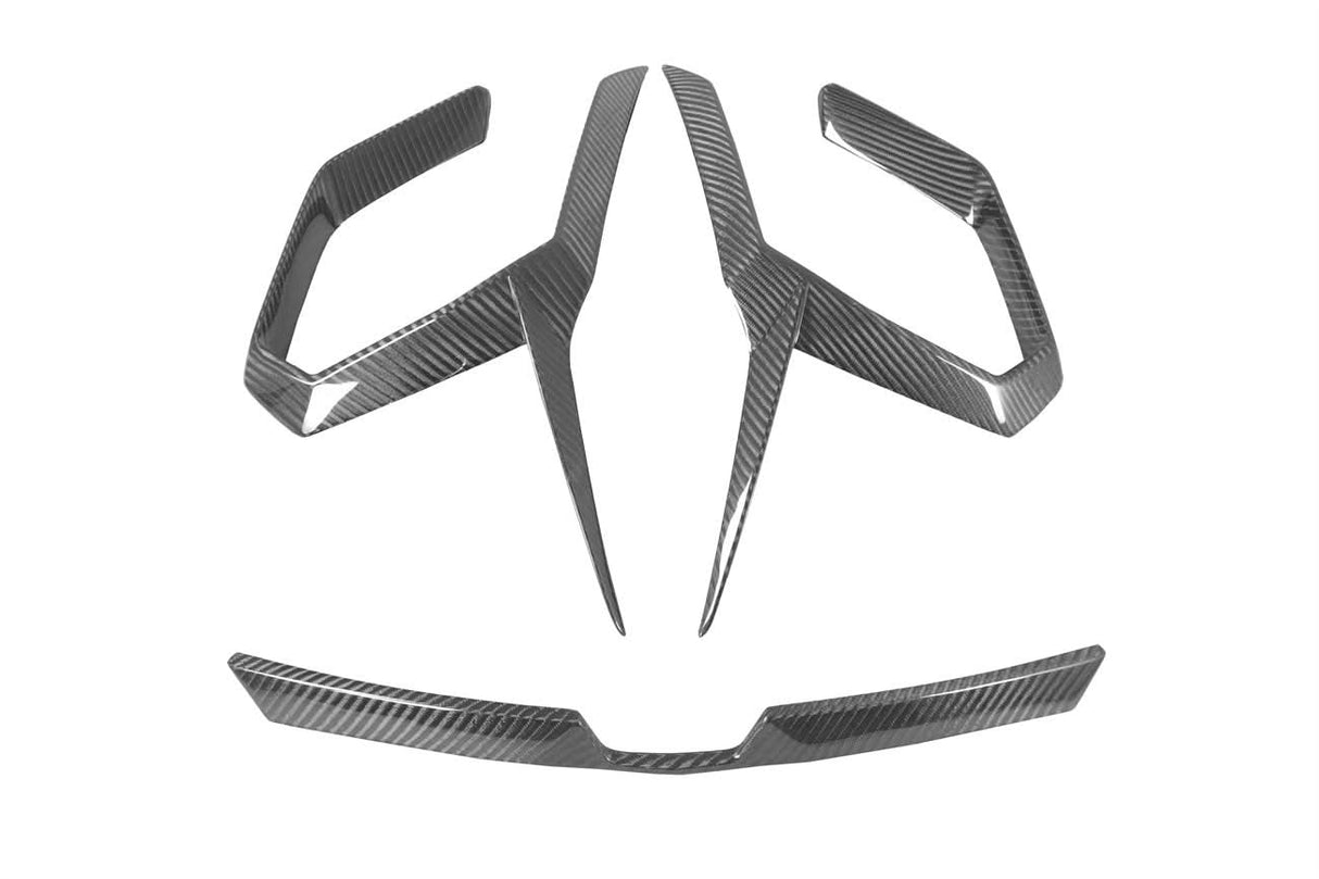 DarwinPRO 2018-2022 Lamborghini URUS iMP Design Carbon Fiber Front Bumper Vent Trims (For ACC Car Only)