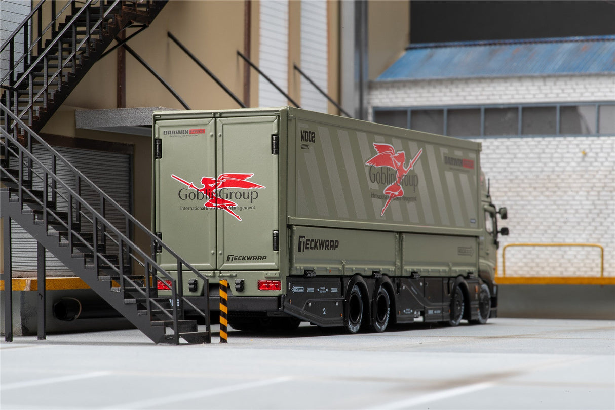 DarwinPRO Limited Edition 1:64 Scale Diecast Cutom Transport Trunk Model