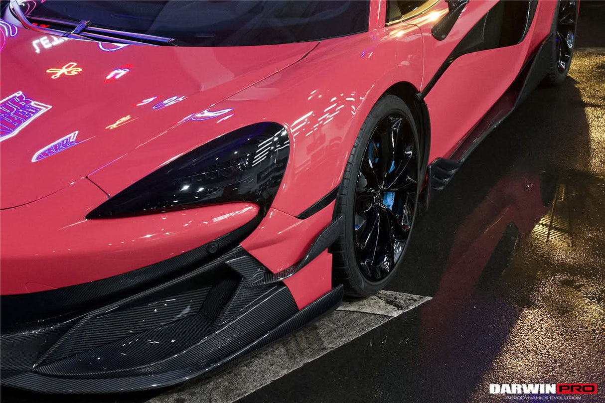 DarwinPRO 2015-2021 McLaren 540C BKSS Style Carbon Fiber Front Lip