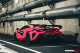 Darwinpro 2015-2021 McLaren 540c & 570s BKSS Style Rear Bumper and Wing and Engine Trunk and Exhaust