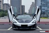 DarwinPRO 2015-2020 McLaren 540C & 570S Convert 600LT Carbon Fiber Front Bumper Lip With Undertray