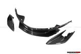 DarwinPRO 2015-2020 McLaren 540C & 570S Convert 600LT Carbon Fiber Front Bumper Lip With Undertray