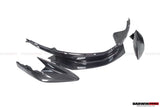 DarwinPRO 2015-2020 McLaren 540C & 570S Convert 600LT Carbon Fiber Front Bumper Lip With Undertray