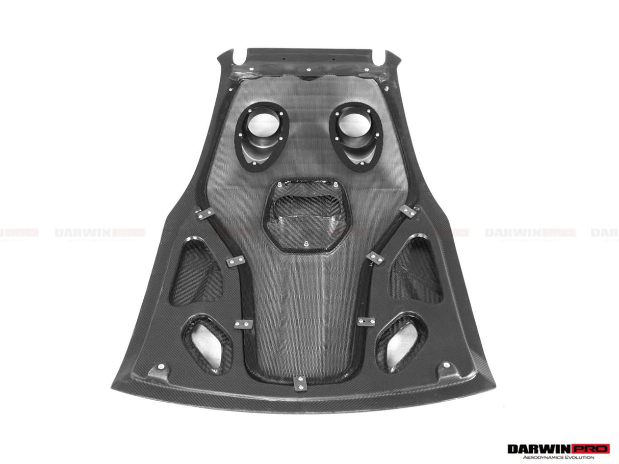 Darwinpro 2015-2021 McLaren 540c & 570s BKSS Style Rear Bumper and Wing and Engine Trunk and Exhaust