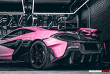 2018-2021 McLaren 600lt Carbon Fiber Rear Bumper Side Canards