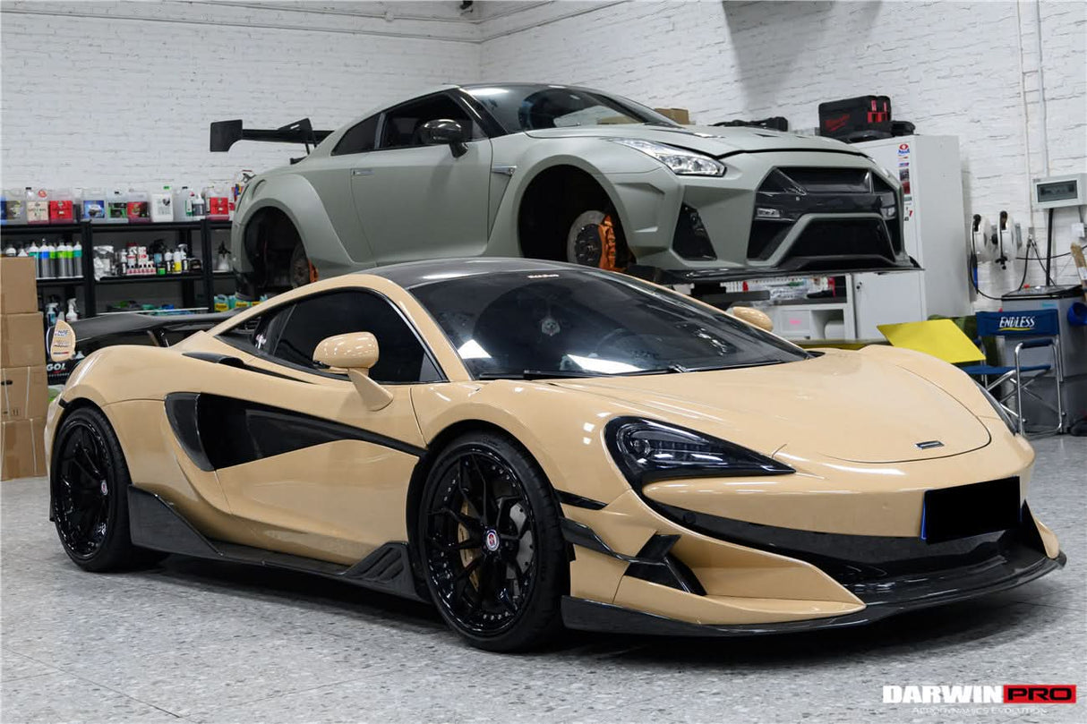 DarwinPRO 2015-2021 McLaren 540C BKSS Style Carbon Fiber Front Lip