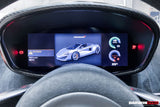 2015-2021 McLaren 540c 570s 570gt 600lt Dry Carbon Fiber Instrument Surround Panel Cover