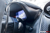 2015-2021 McLaren 540c 570s 570gt 600lt Dry Carbon Fiber Instrument Surround Panel Cover