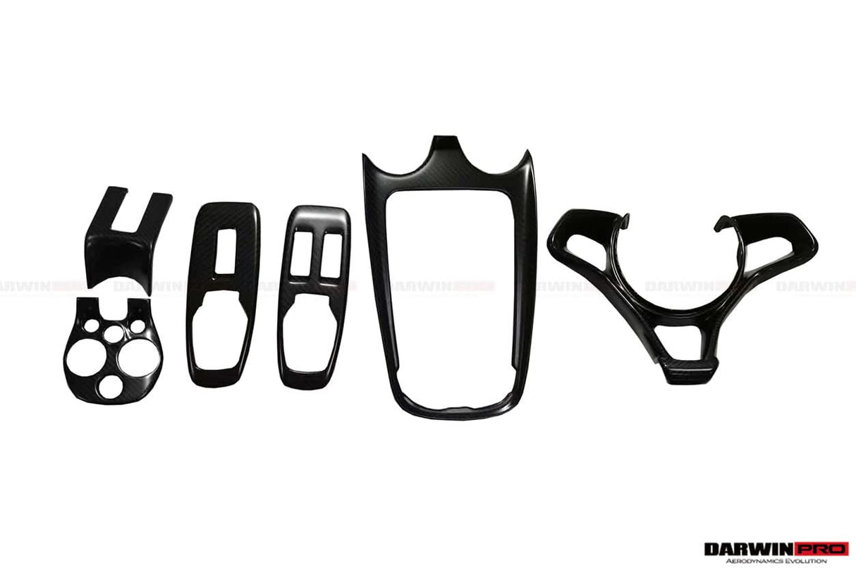 2015-2021 McLaren 540c 570s 570gt 600lt Dry Carbon Fiber Interiors (6pcs)