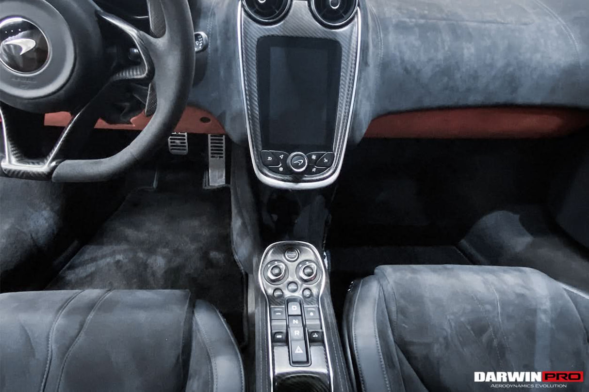 2015-2021 McLaren 540c 570s 570gt 600lt Dry Carbon Fiber Interiors (6pcs)