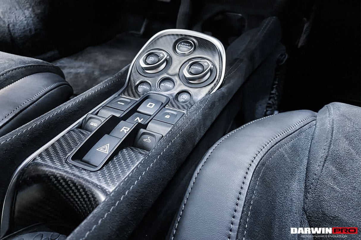 2015-2021 McLaren 540c 570s 570gt 600lt Dry Carbon Fiber Interiors (6pcs)
