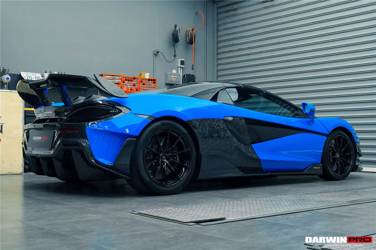 2018-2021 McLaren 600lt Carbon Fiber Quarter Panel Side Scoops