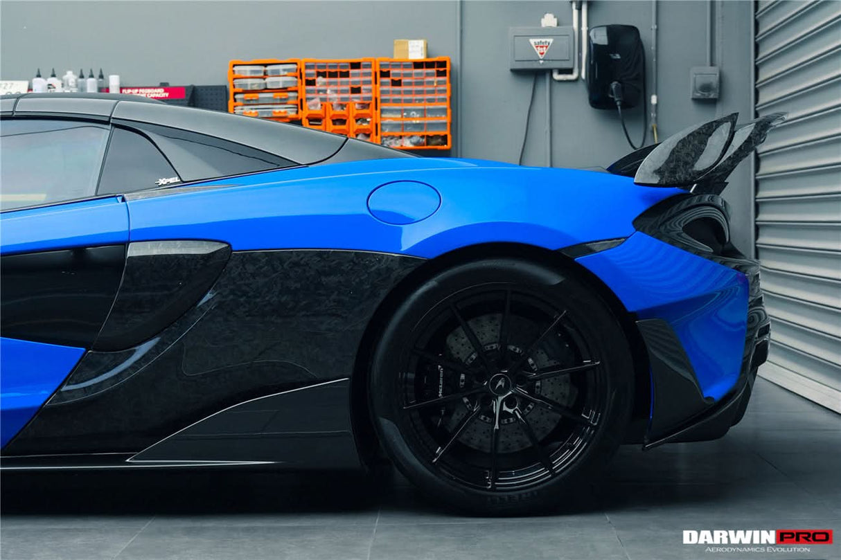 2018-2021 McLaren 600lt Carbon Fiber Quarter Panel Side Scoops