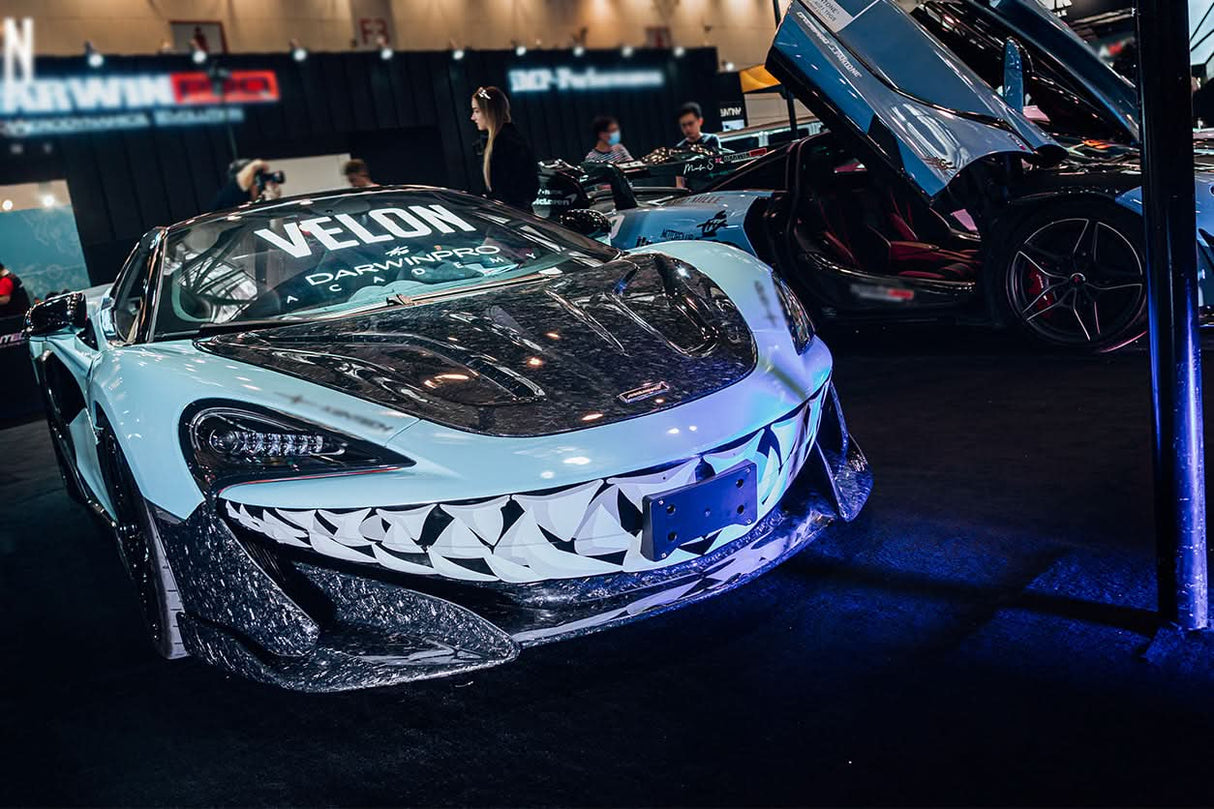 2015–2021 McLaren 540C / 570S / 570GT / 600LT BKSS Style Carbon Fiber Hood