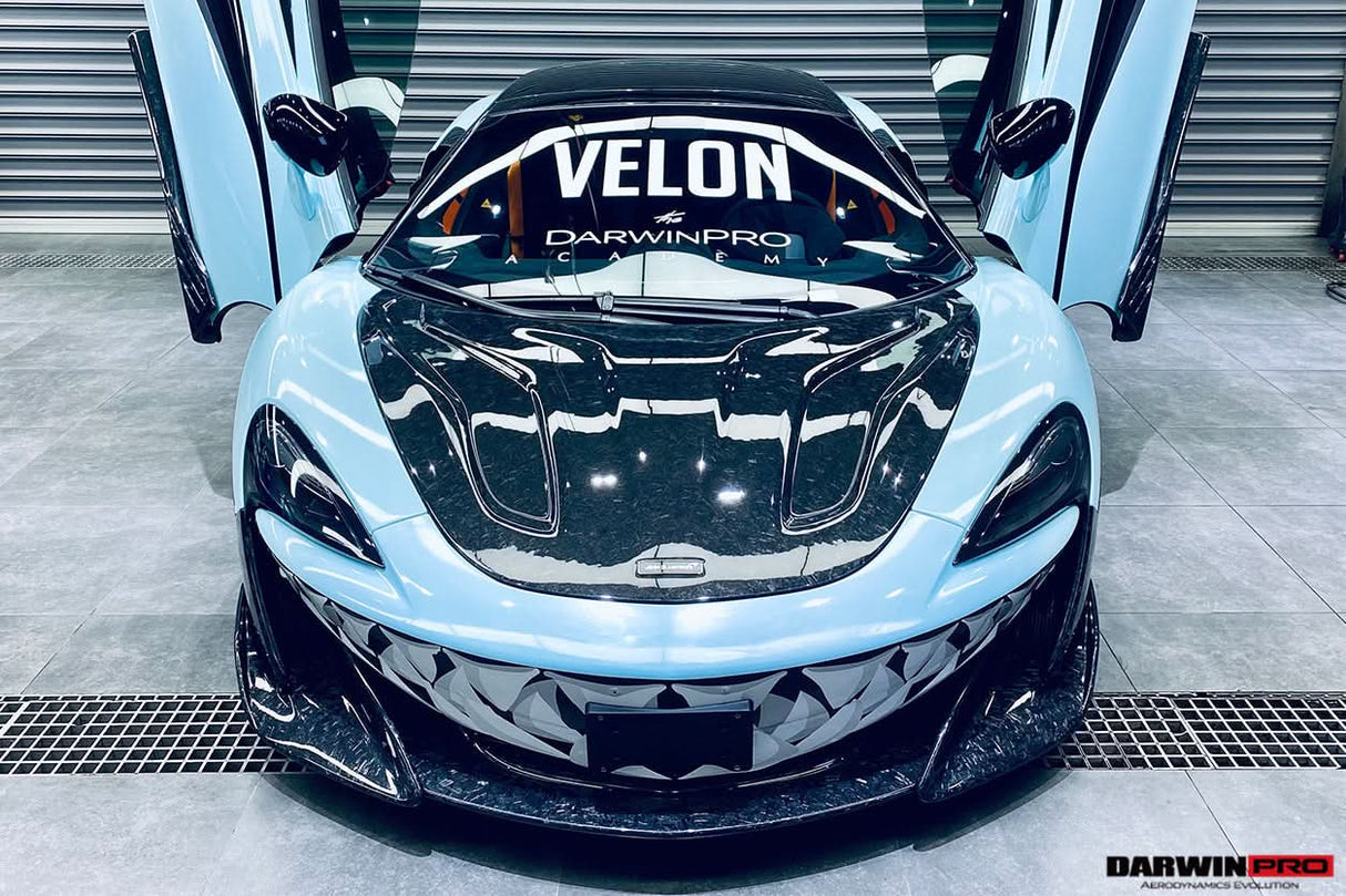 2015–2021 McLaren 540C / 570S / 570GT / 600LT BKSS Style Carbon Fiber Hood