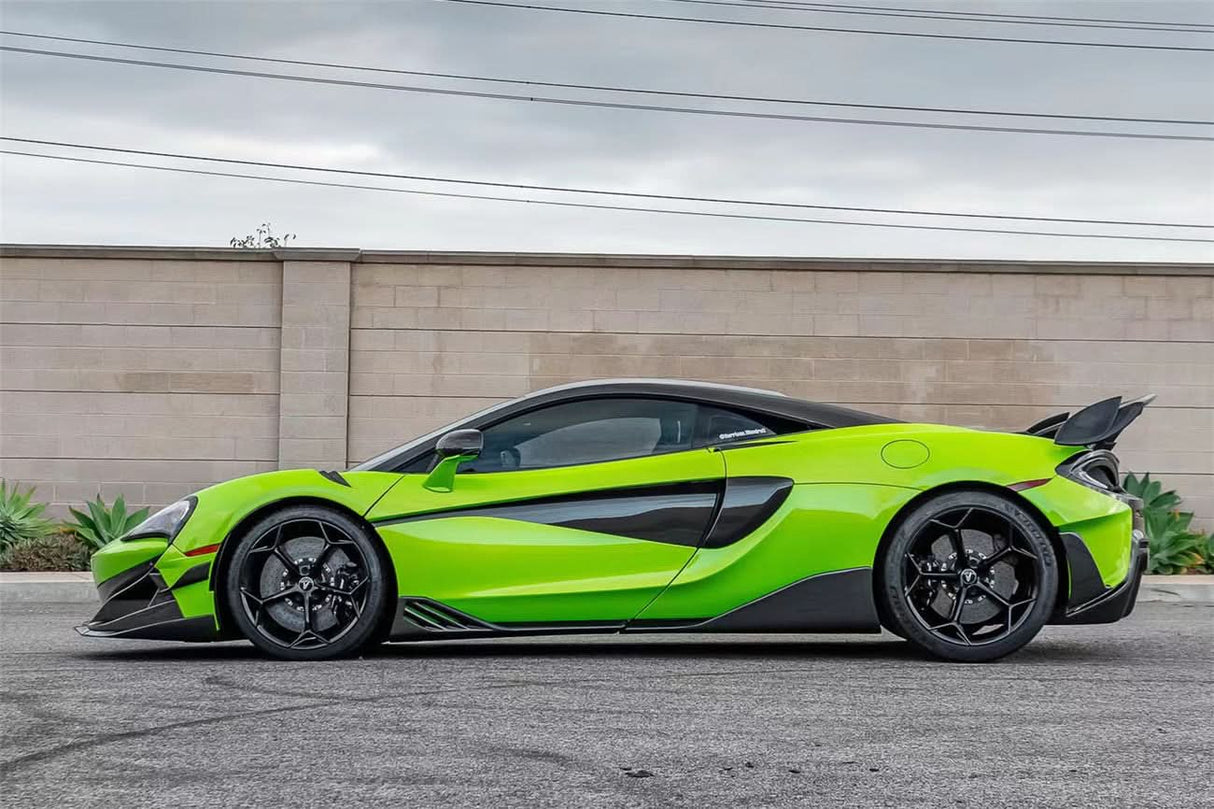 2015-2021 McLaren 600lt 540C 570S BKSS Style Cabon Fiber Side Skirts Under Board