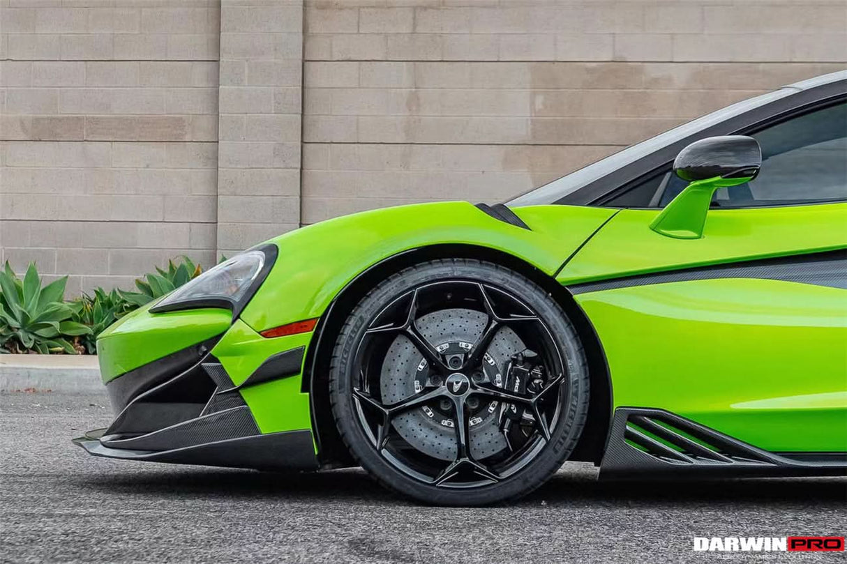 2015-2021 McLaren 600lt 540C 570S BKSS Style Cabon Fiber Side Skirts Under Board