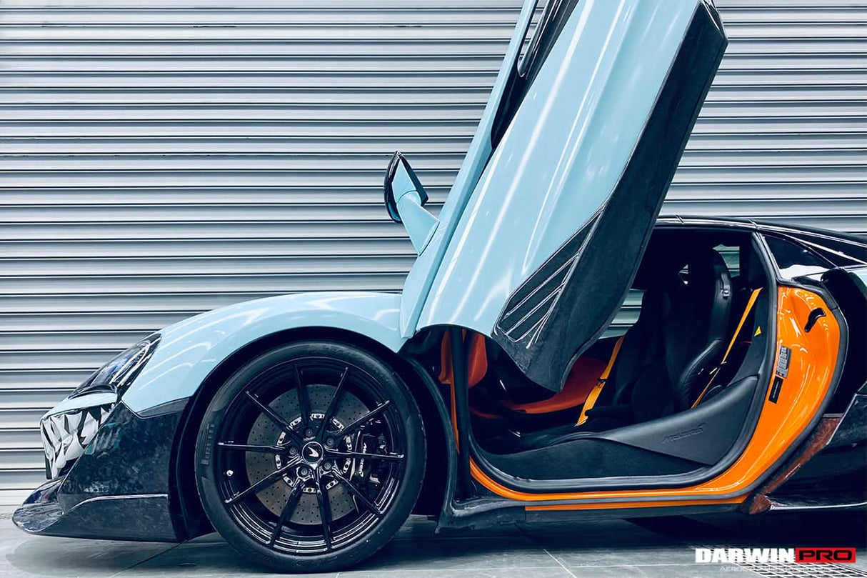 2015-2021 McLaren 600lt 540C 570S BKSS Style Cabon Fiber Side Skirts Under Board