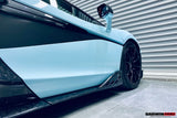 2015-2021 McLaren 600lt 540C 570S BKSS Style Cabon Fiber Side Skirts Under Board
