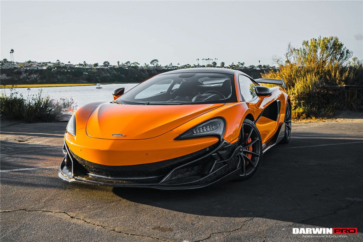 DarwinPRO 2015-2021 McLaren 600lt & 570S BKSS Style Carbon Fiber Front Lip