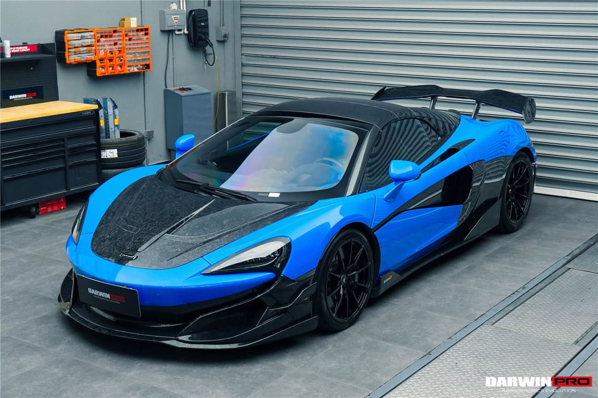 DarwinPRO 2015-2021 McLaren 600lt & 570S BKSS Style Carbon Fiber Front Lip