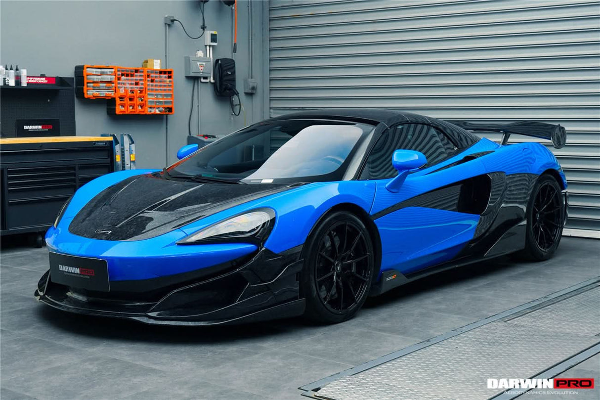 DarwinPRO 2015-2021 McLaren 600lt & 570S BKSS Style Carbon Fiber Front Lip