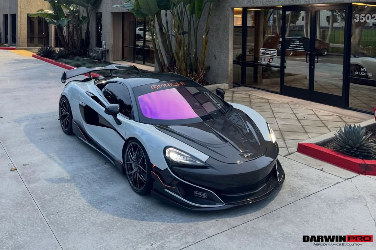 DarwinPRO 2015-2021 McLaren 540C BKSS Style Carbon Fiber Front Lip