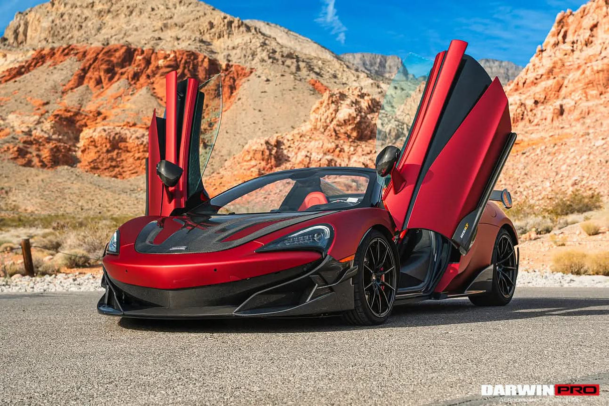 DarwinPRO 2015-2021 McLaren 600lt & 570S BKSS Style Carbon Fiber Front Lip