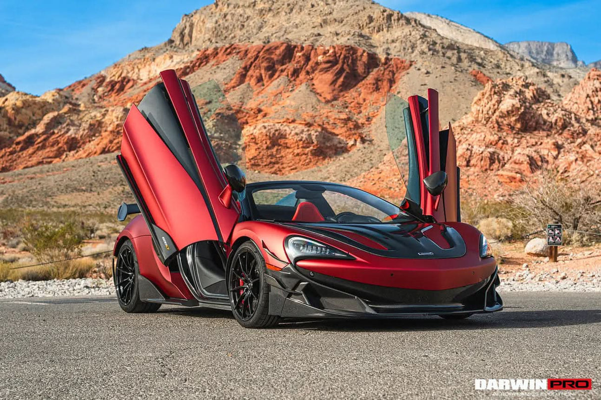 DarwinPRO 2015-2021 McLaren 600lt & 570S BKSS Style Carbon Fiber Front Lip
