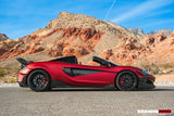 2018-2021 McLaren 600lt Carbon Fiber Rear Bumper Side Canards