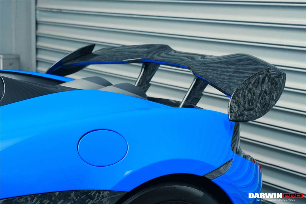 DarwinPRO 2018-2021 McLaren 600lt BKSS Style Dry Carbon Fiber Trunk Spoiler Wing