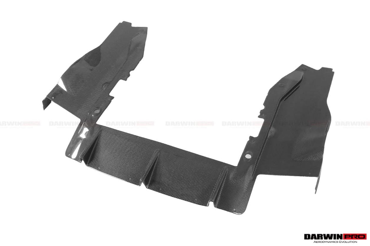 2018-2021 McLaren 600lt Carbon Fiber Under Rear Diffuser Undertray