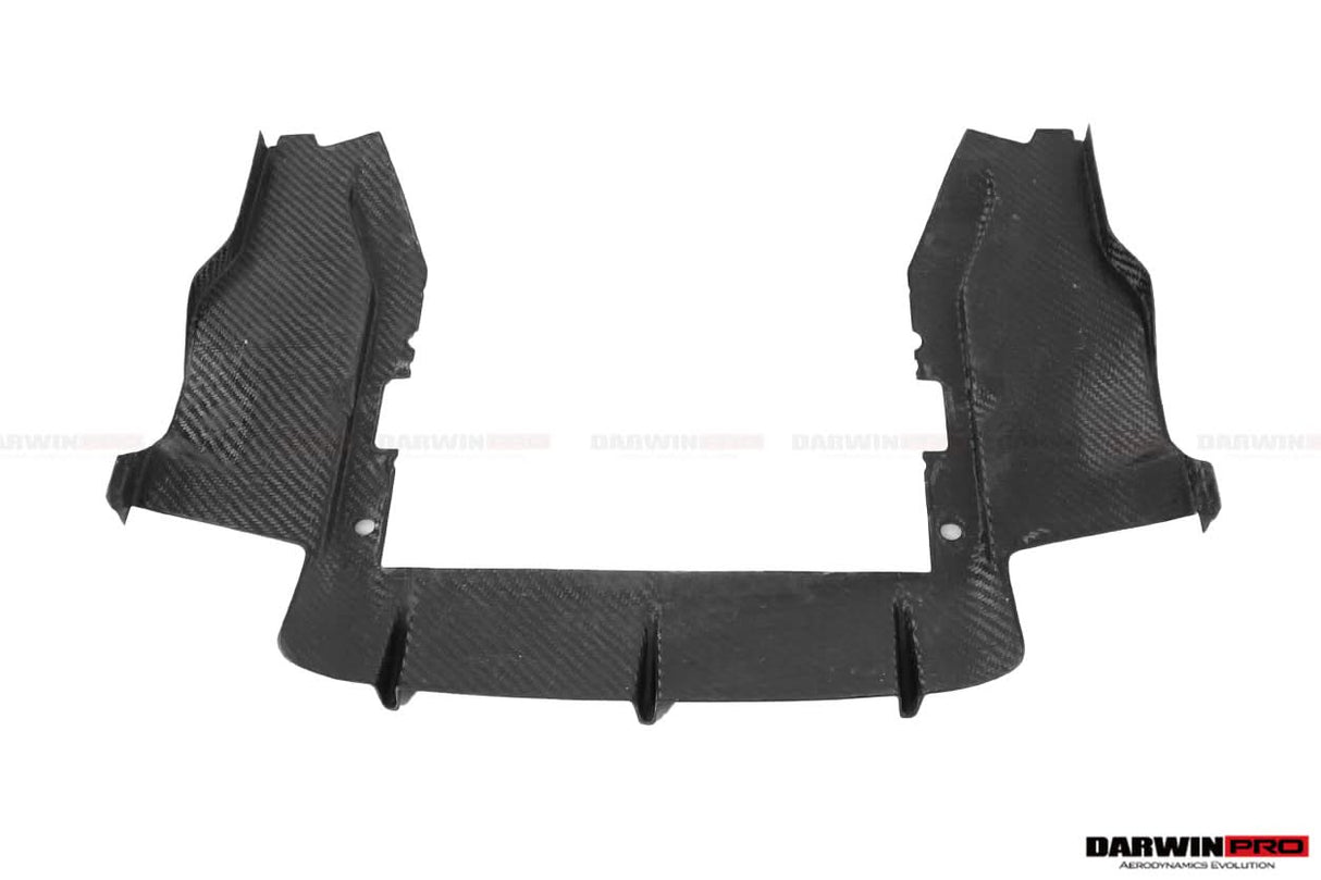 2018-2021 McLaren 600lt Carbon Fiber Under Rear Diffuser Undertray