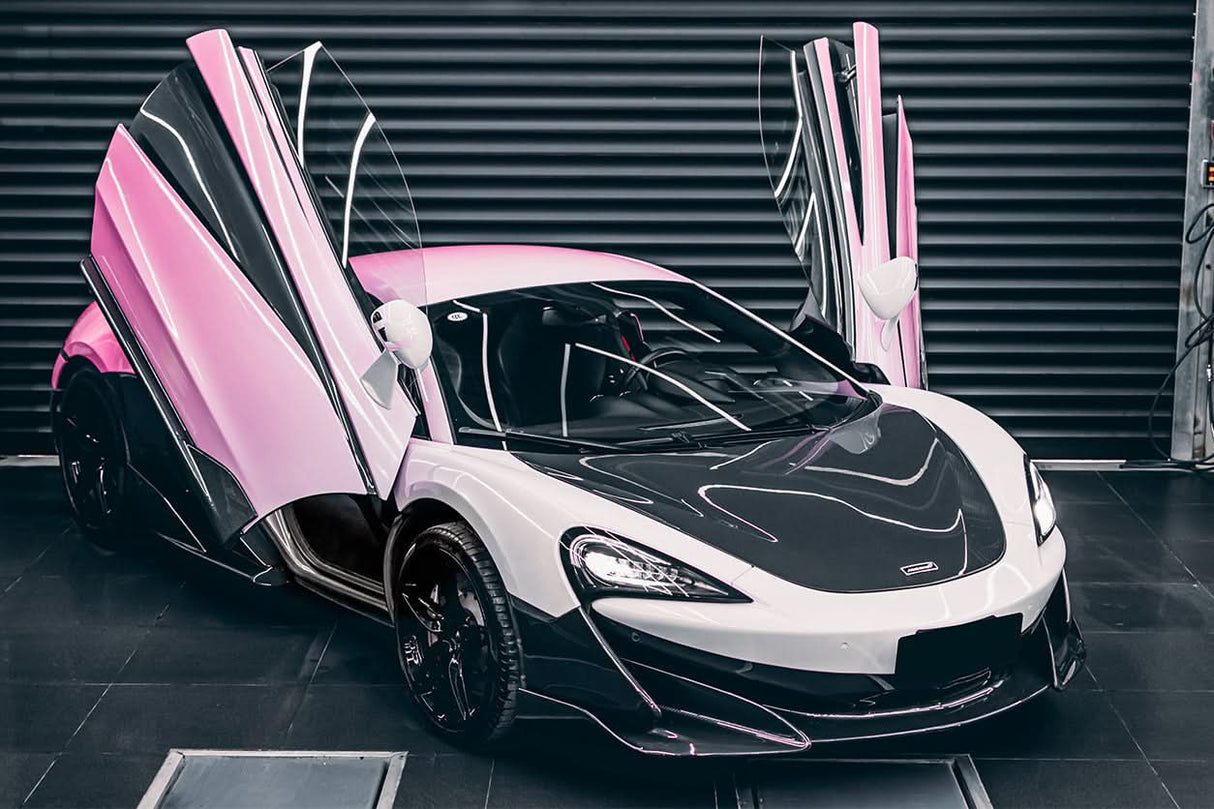DarwinPRO 2018-2021 McLaren 600lt Carbon Fiber Front Bumper Lip