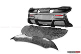 2011-2017 McLaren 650S 625C MP4 12C  675LT Style Dry Carbon Fiber Rear Body Kit
