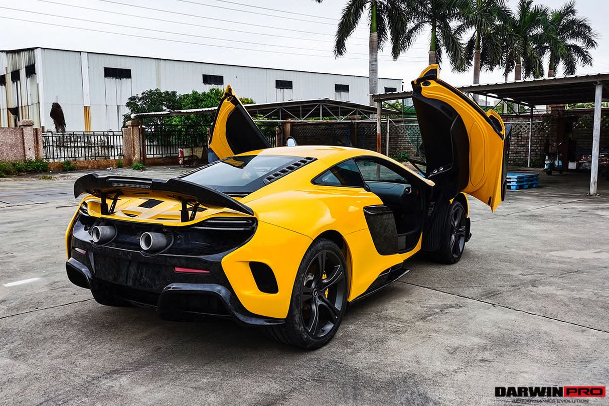 2011-2017 McLaren 650S 625C MP4 12C  675LT Style Dry Carbon Fiber Rear Body Kit