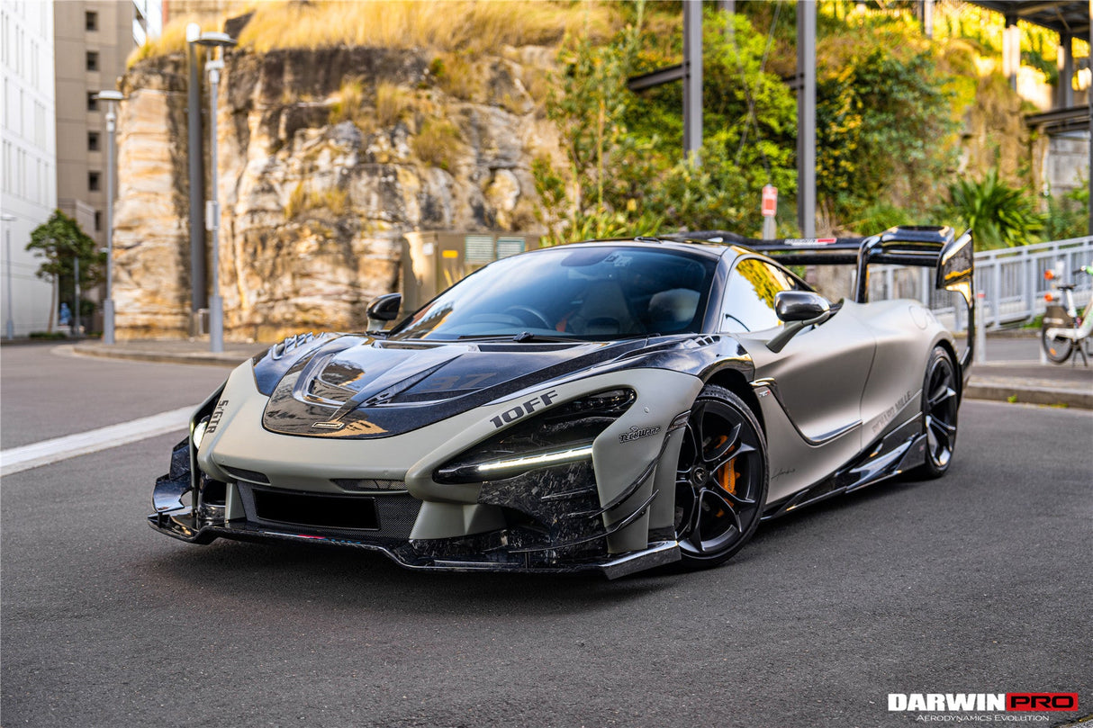 2017-UP McLaren Carbon Fiber Side Skirts DarwinPRO (Se²NWB Design) Fits 720s, 750s, Spider and Coupe