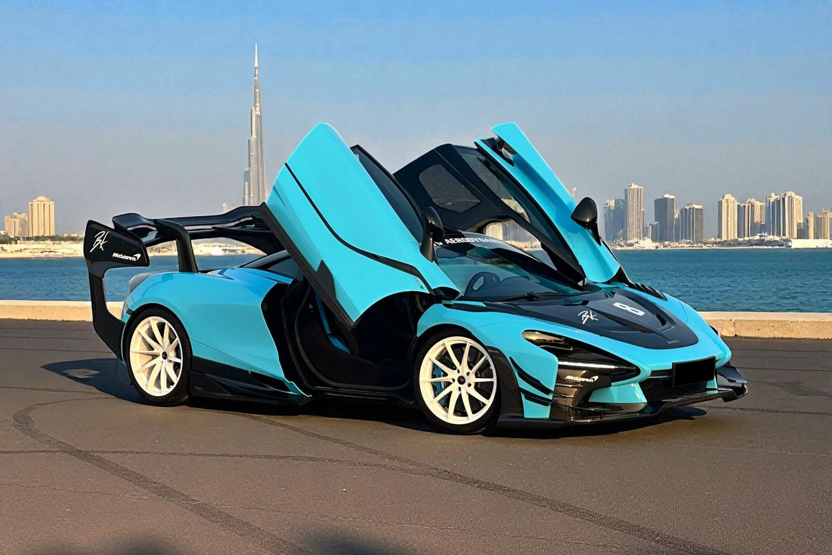 2017-2023 McLaren 720s Se²NWB Style Carbon Fiber Side Door Trims
