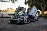 2017-UP McLaren Carbon Fiber Side Skirts DarwinPRO (Se²NWB Design) Fits 720s, 750s, Spider and Coupe
