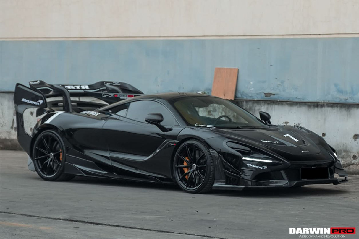 2017-2022 McLaren 720s Se²GTR Trunk Wing with Side Winglets