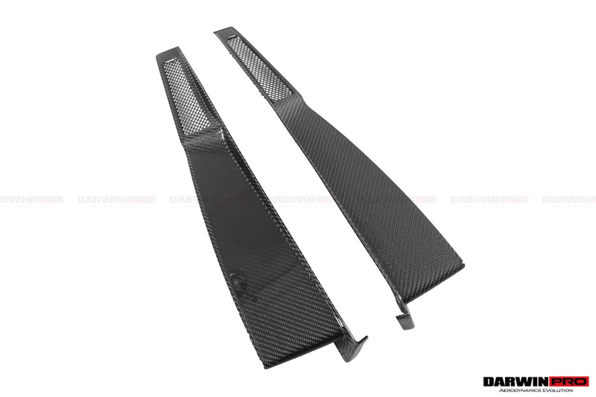 2017-2023 McLaren 720s Coupe Carbon Fiber Engine Hood Side Air Intake Vents