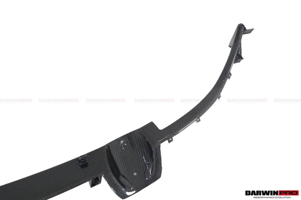 DarwinPRO 2017-2023 McLaren 720s Dry Carbon Fiber Rear Bumper Upper Exhaust Valance Panel