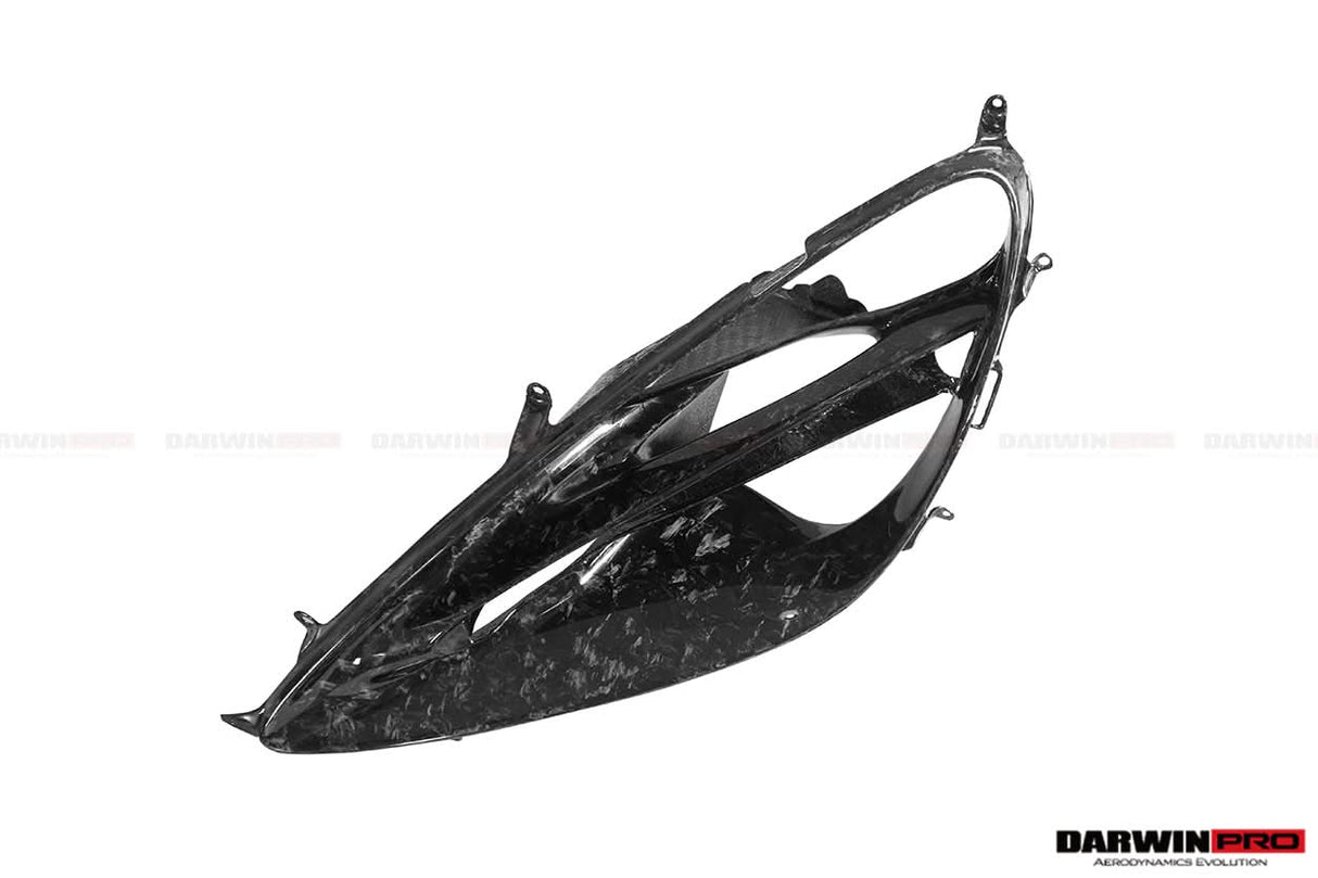 2017-2023 McLaren 720s Dry Carbon Fiber Headlight Inserts Tim Replacement