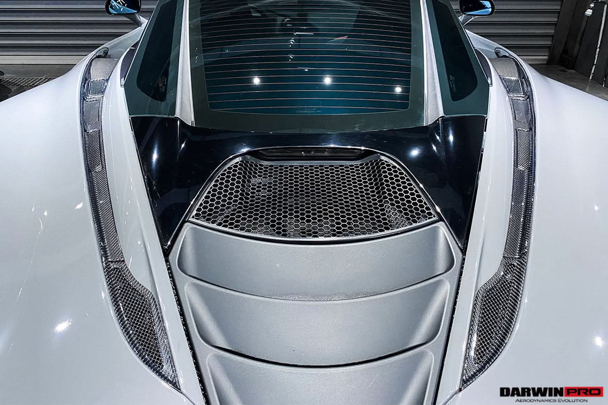 2017-2023 McLaren 720s Coupe Carbon Fiber Engine Hood Side Air Intake Vents