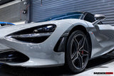 2017-2023 McLaren 720s Carbon Fiber Front Bumper Side Air Vents Replacement