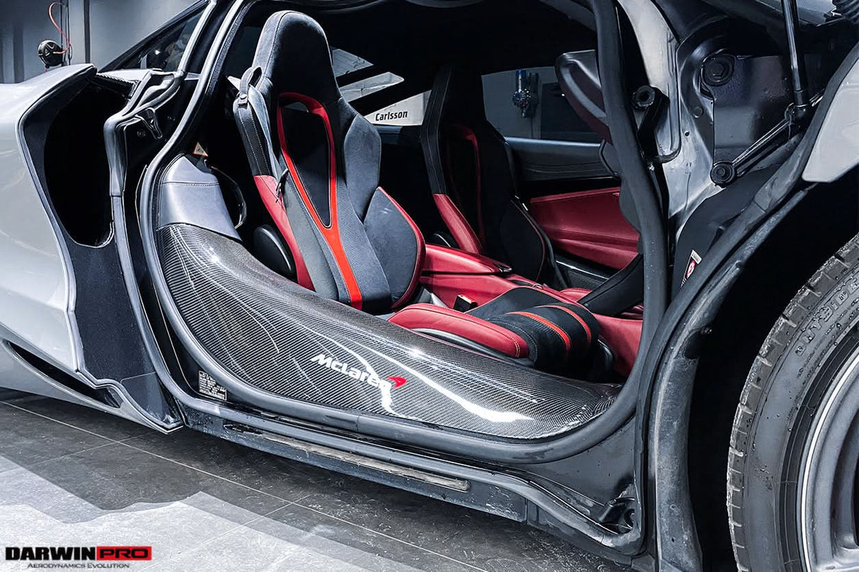 2017-2023 McLaren 720s,750s, 765LT Dry Carbon Fiber Door Sills