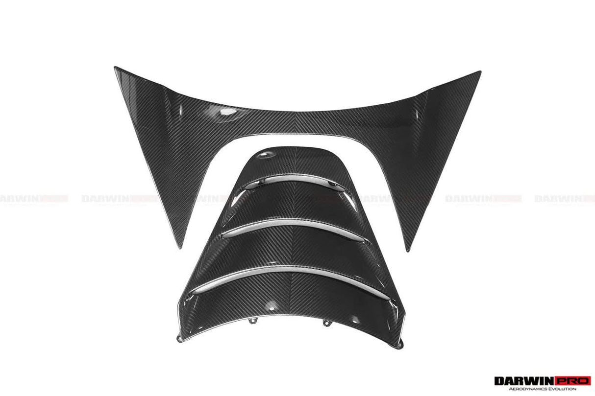 2017-2022 McLaren 720s Coupe Carbon Fiber Engine Cover Replacement