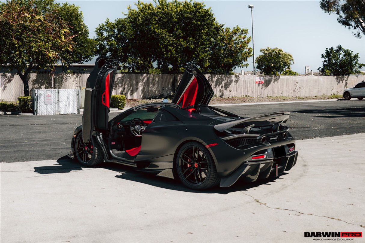 2017-UP McLaren Carbon Fiber Side Skirts DarwinPRO (Se²NWB Design) Fits 720s, 750s, Spider and Coupe