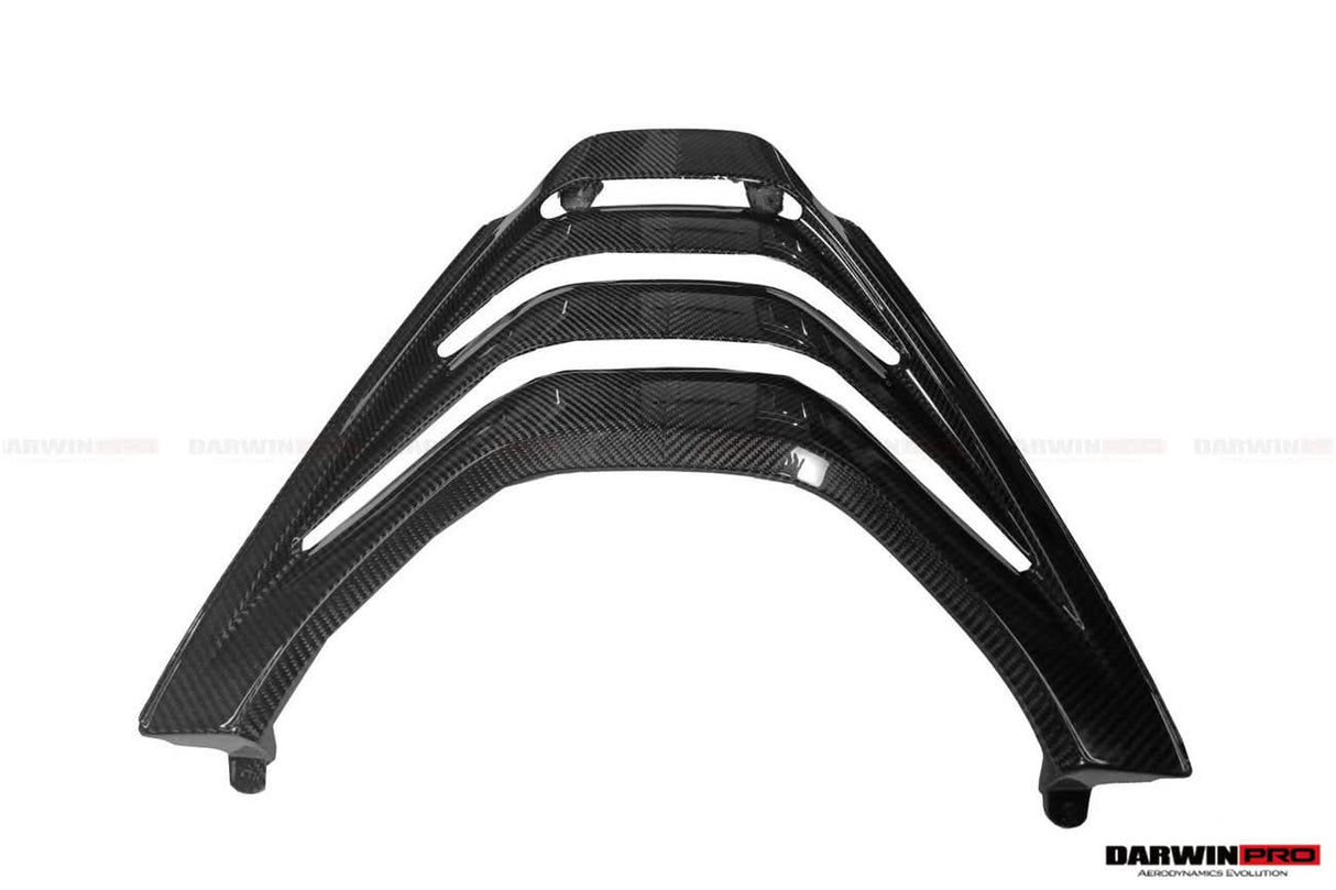 2017-2022 McLaren 720s Dry Carbon Fiber Engine Cover Replacement DarwinPRO (OEM) Fits Spider